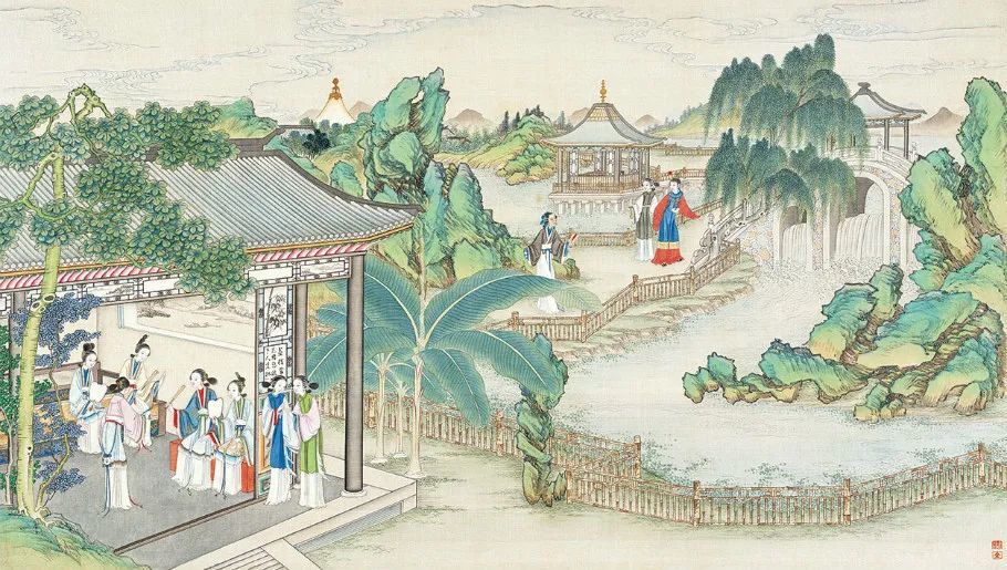 5.面如中秋之月,色如春晓之花,鬓若刀裁,眉如墨画,面如桃瓣,目似秋波.